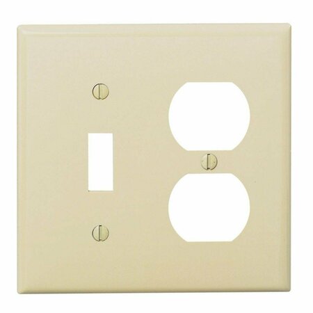 SPARK Ivory Toggle & Duplex Wallplate SP3301798